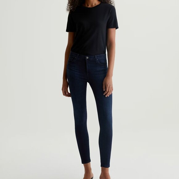 AG Legging Ankle Super Skinny in Coal Grey Size 26 NWT - Picture 1 of 8